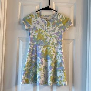 Art Class Girls Short Sleeve Tie-Dye Dress - Size (S-6/7)